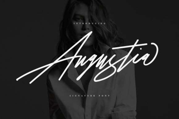 Augustia: A Stylish Script Font
