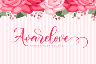 Avarelove Script: A Beautiful Typeface for Digital Design