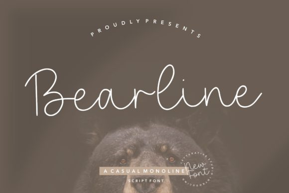 Bearline: A Modern Script Font