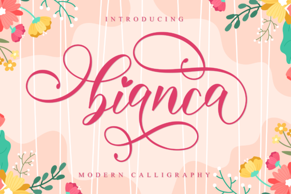 Bianca Script: A Premium Typeface for Editorial Elegance
