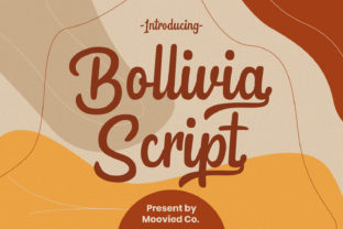 Bollivia Script Font Review: A Handwritten Typeface for Creative Branding