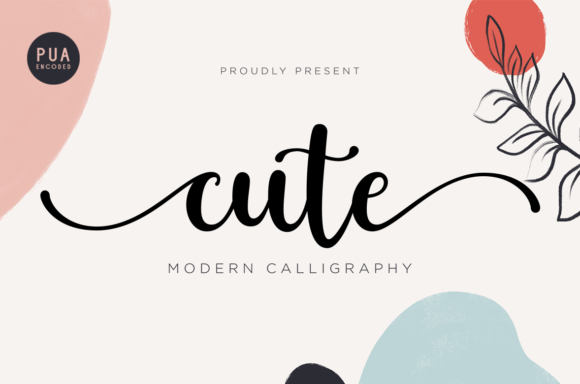 Cute Font: A Handwritten Touch for Editorial Design