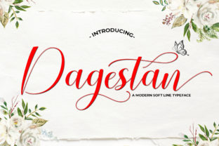 Dagestan Script: A Modern Typeface for Branding and Design