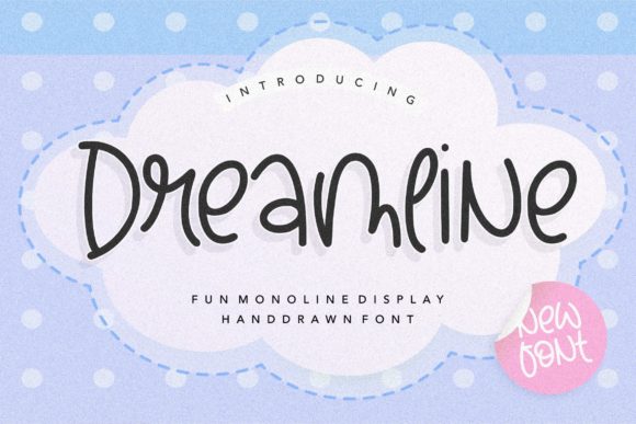 Dreamline: A Playful Font for Creative Campaigns