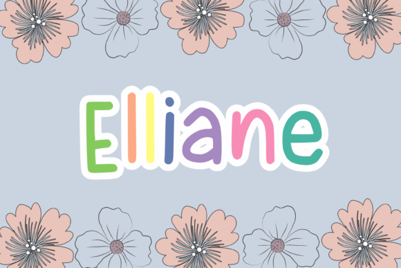 Elliane Font: A Friendly Typeface for Modern Web Design