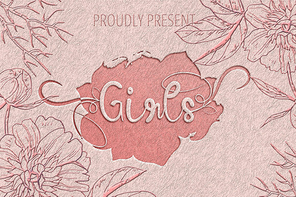 Girls Font: A Handwritten Touch for Creative Projects