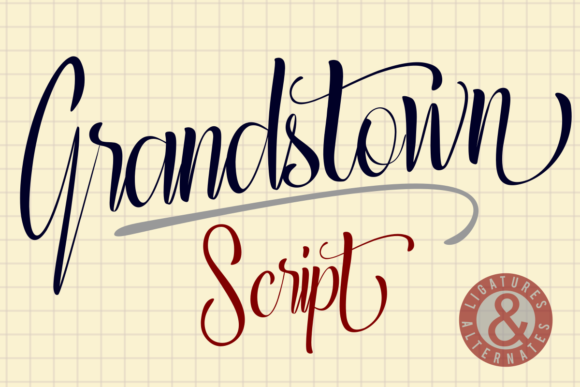 Grandstown Script: A Handwritten Typeface for Polished Web Design