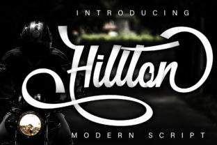 Hillton Modern Script: A Stylish Typeface for Branding Projects