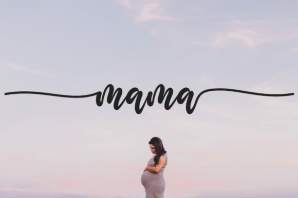 Mama Typeface: A Handwritten Touch for Polished Branding