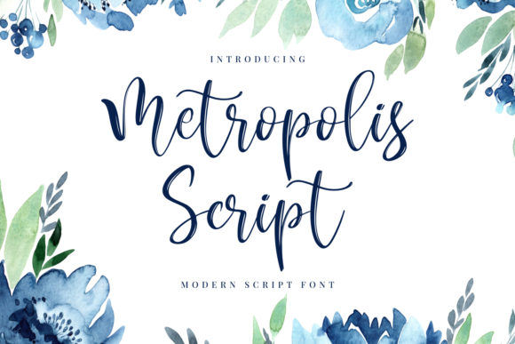 Metropolis Script: A Modern Handwritten Typeface for Marketers