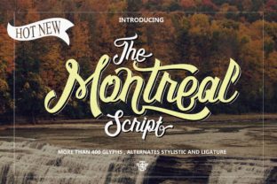 Montreal Script: A Nostalgic Typeface for a Polished Brand