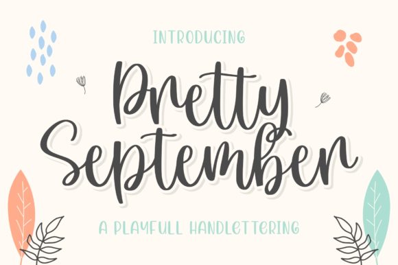 Pretty September Font for Business