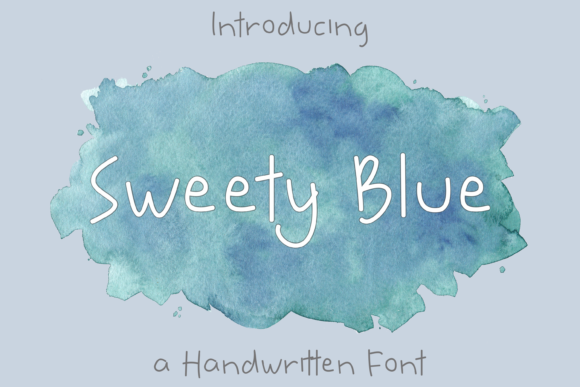 Sweety Blue: A Handwritten Typeface That Brings Personality to Branding