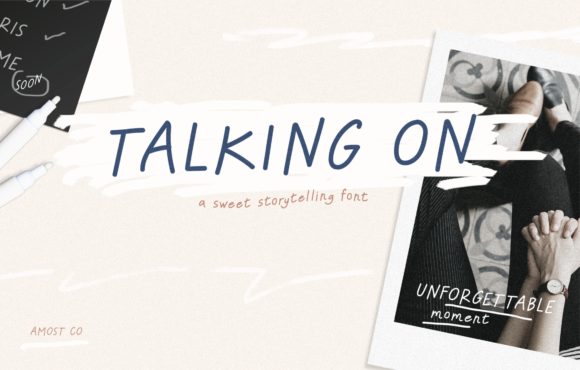 Talking on Font: A Handwritten Typeface That Brings Warmth to Web Design