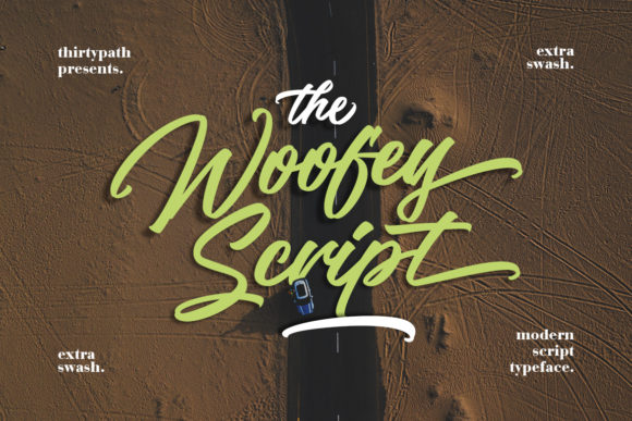 The Woofey Script: A Handwritten Typeface for Editorial Elegance