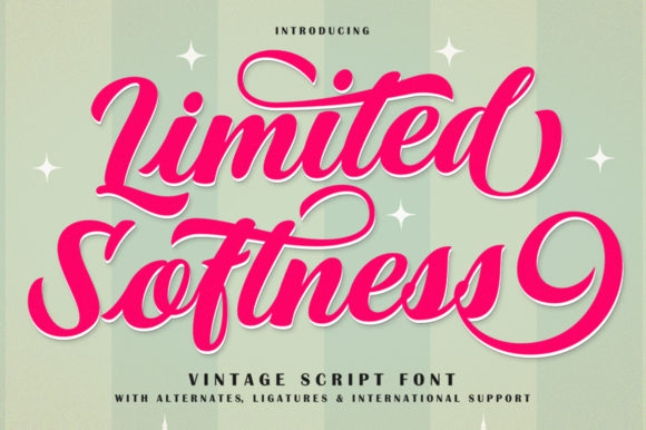 Working with Limited Softness Font in Branding Projects