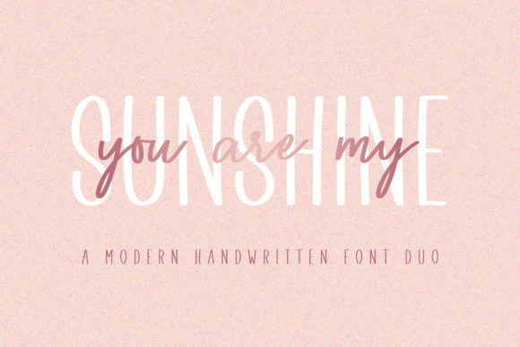 You Are My Sunshine: A Font That Brings Light to Editorial Design